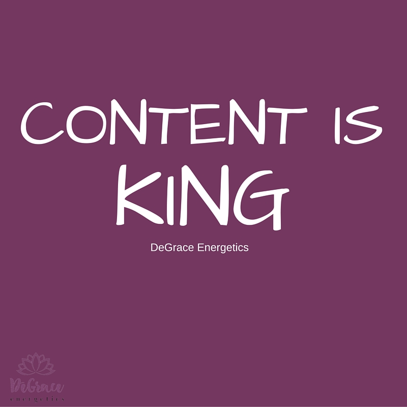 Content Is King