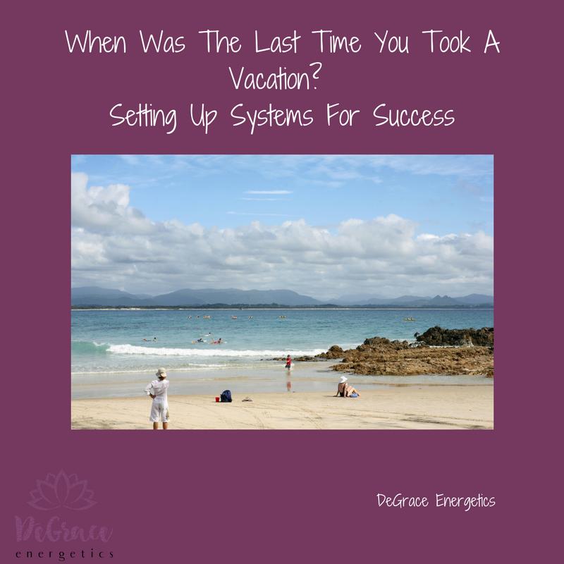 Systems For Success- Planning Your Holidays!